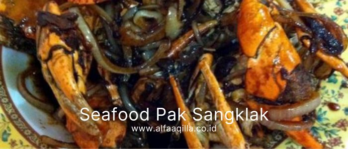 Seafood Pak Sangklak - Kepiting telur saus tiram