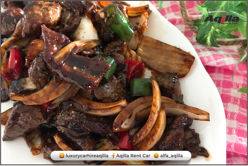 Olahan daging sapi - Sapi Lada Hitam