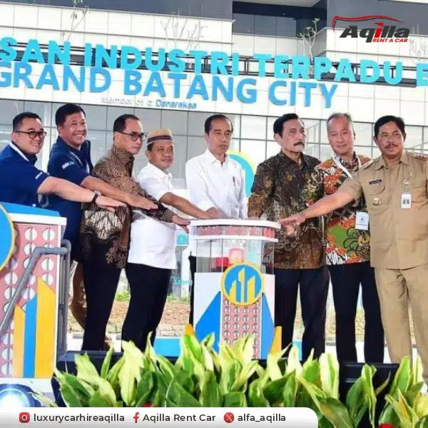 Peresmian Pembangunan Grand Batang City atau KITB Batang