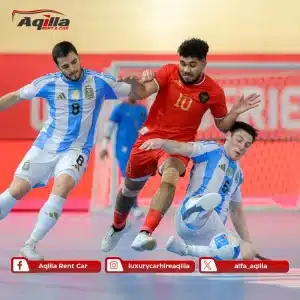 Timnas Futsal Indonesia VS Argentina 1