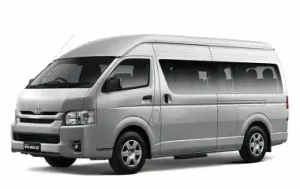 rental mobil hiace commuter balikpapan