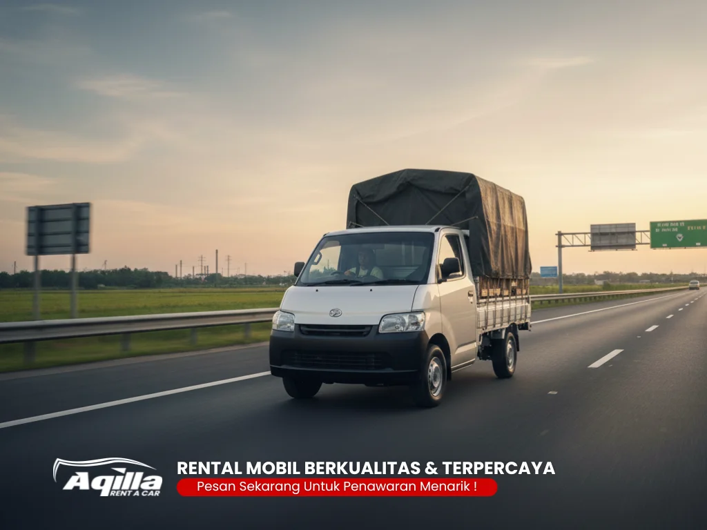 sewa mobil pickup harian