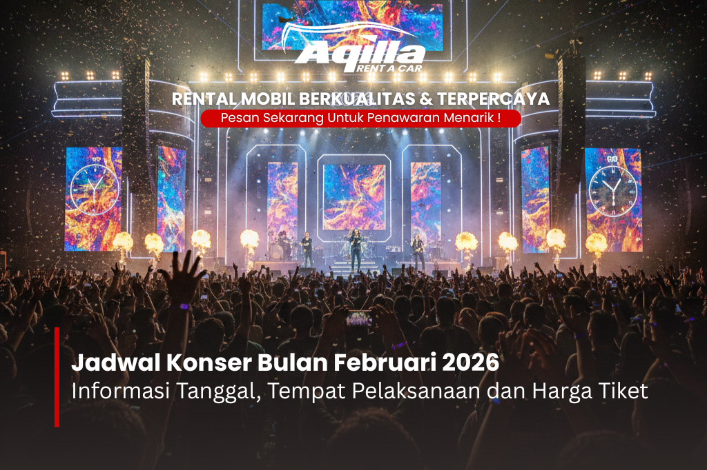 Jadwal Konser Bulan Februari 2026