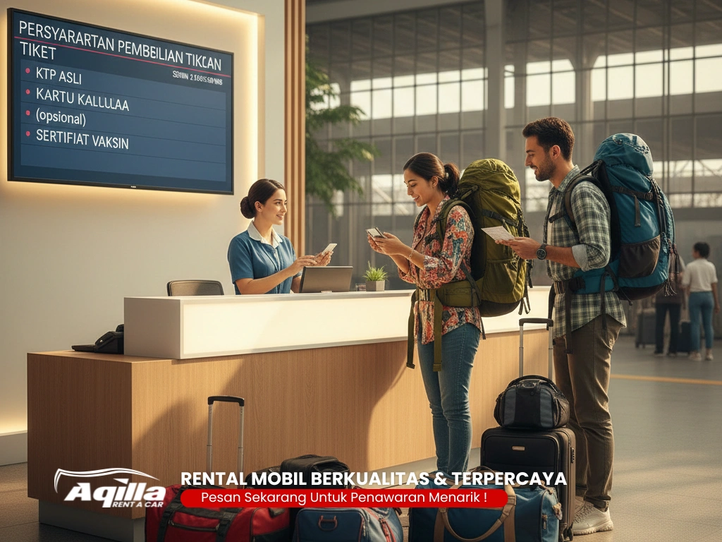Persyaratan pembelian Tiket Kereta Api